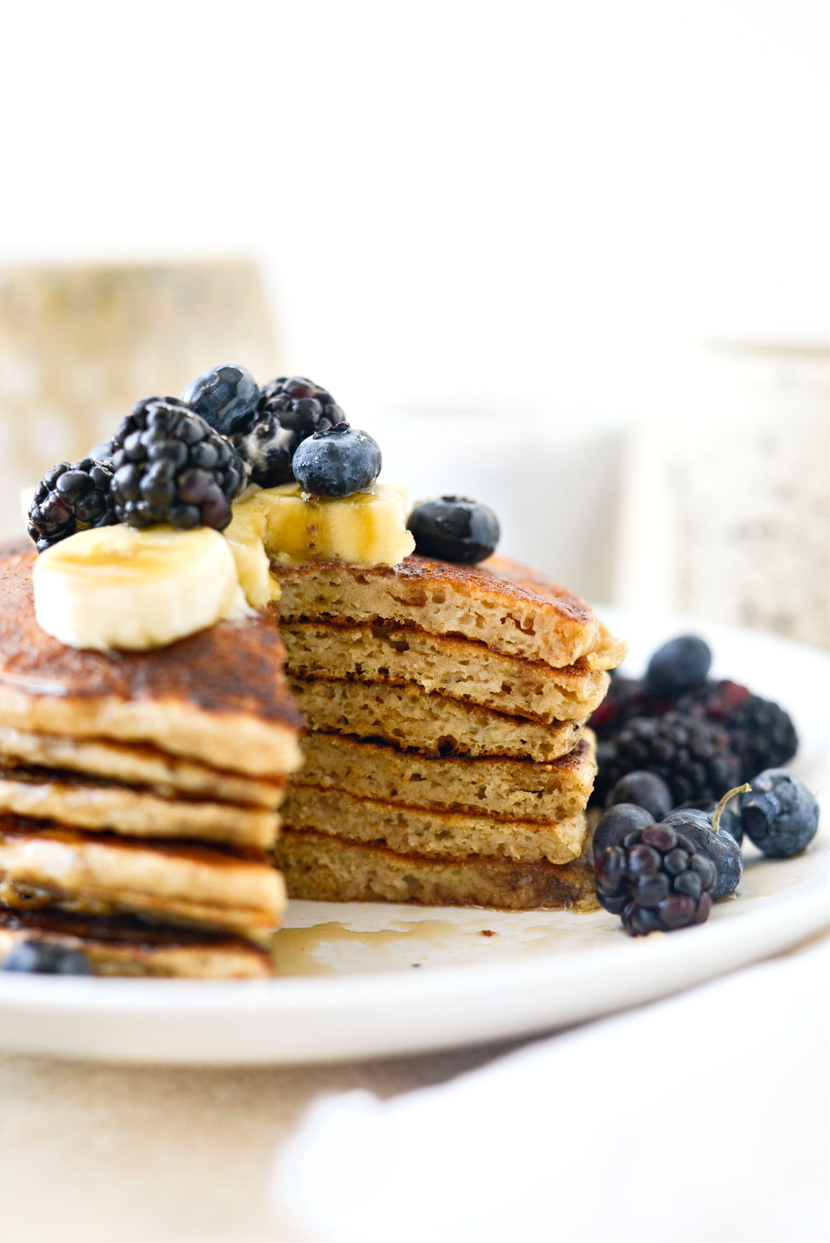 Whole Wheat Buttermilk Pancakes Simply Scratch