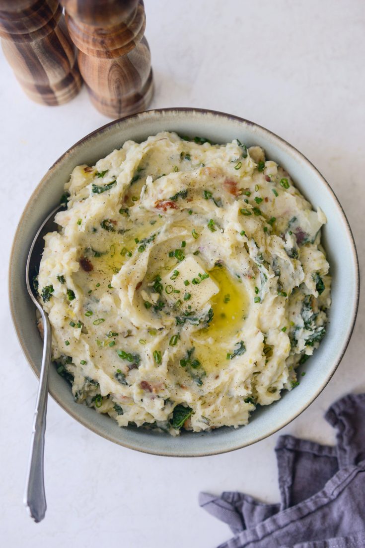 Colcannon (Irish Mashed Potatoes) - Simply Scratch