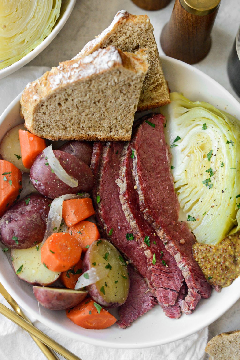 Corned Beef And Cabbage (Irish Boiled Dinner) - Simply Scratch