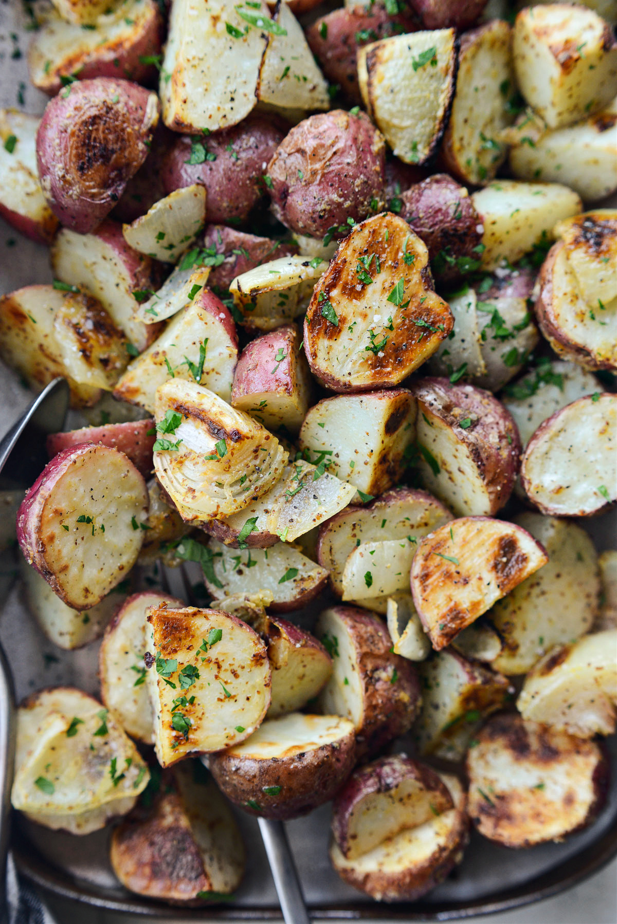 Dijon Roasted Redskin Potatoes - Simply Scratch