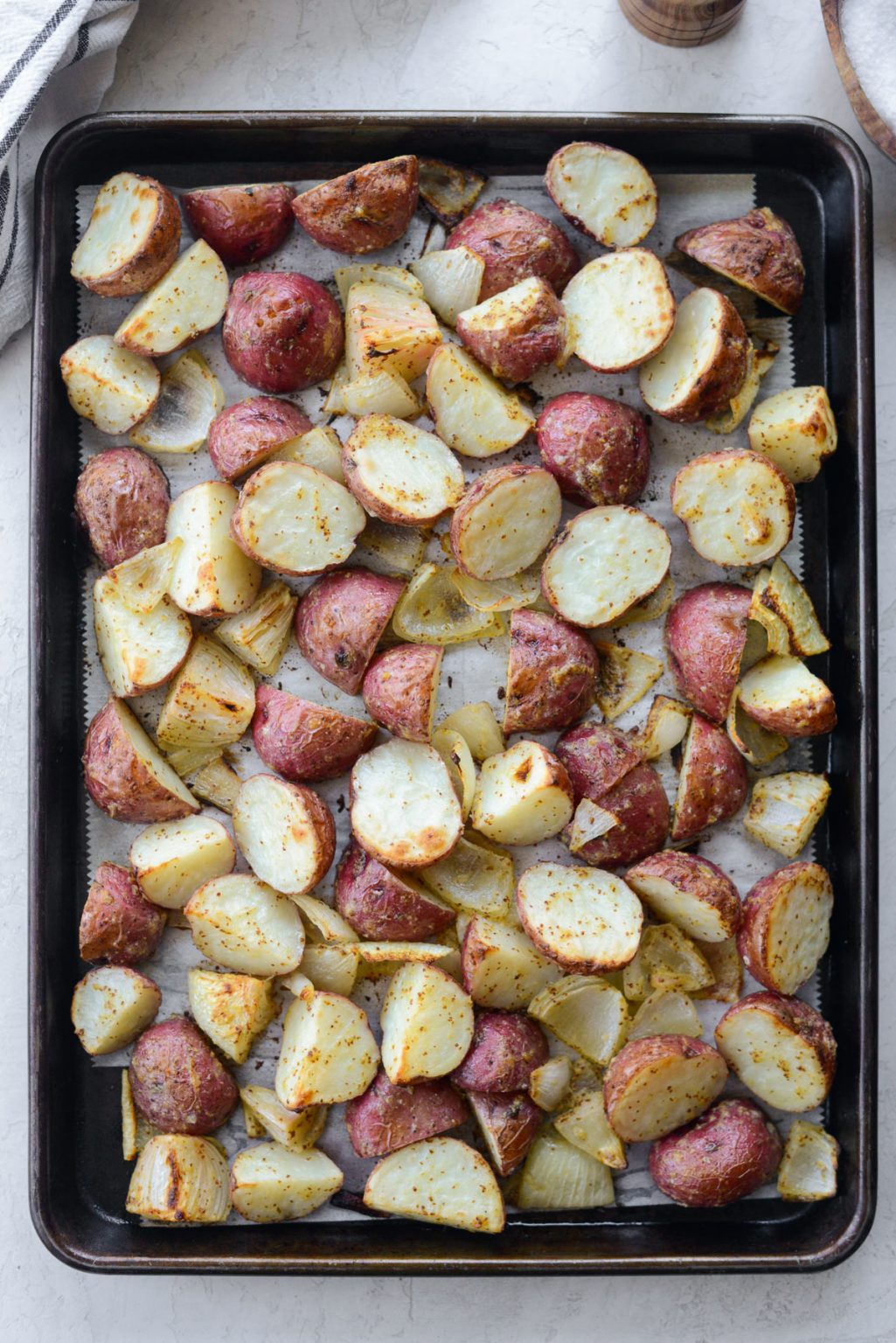 Dijon Roasted Redskin Potatoes Simply Scratch 