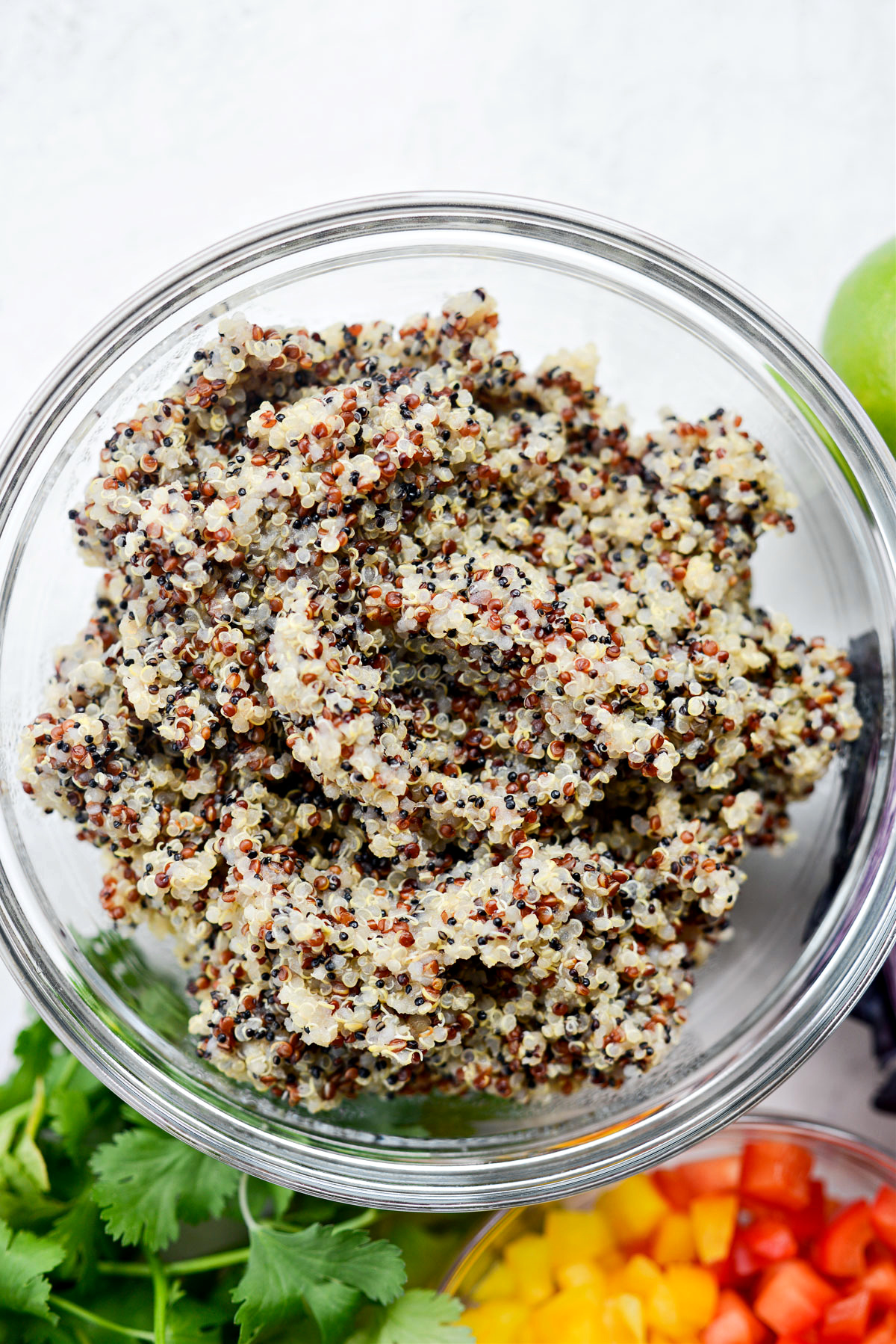 Crunchy Cashew Thai Quinoa Salad Simply Scratch