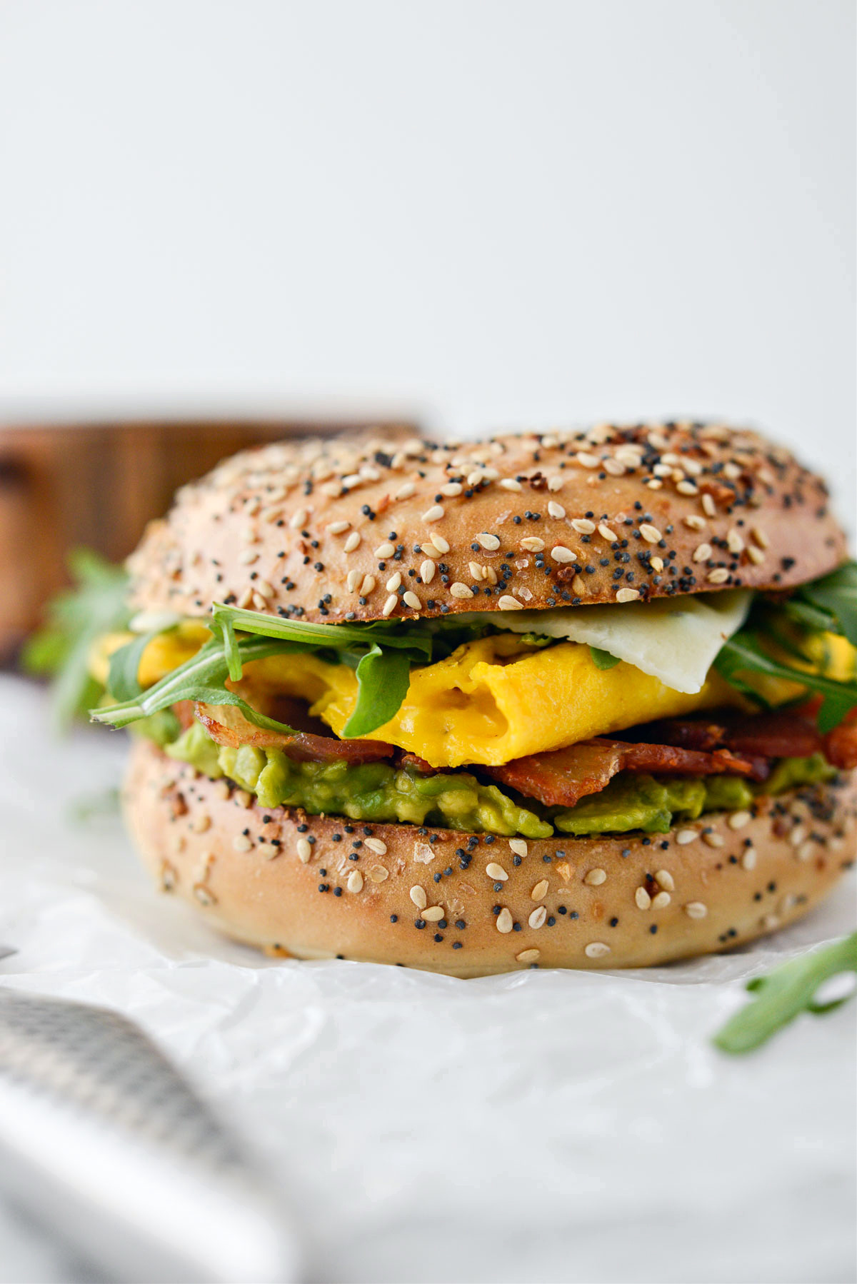Everything Bagel Breakfast Sandwich - Simply Scratch