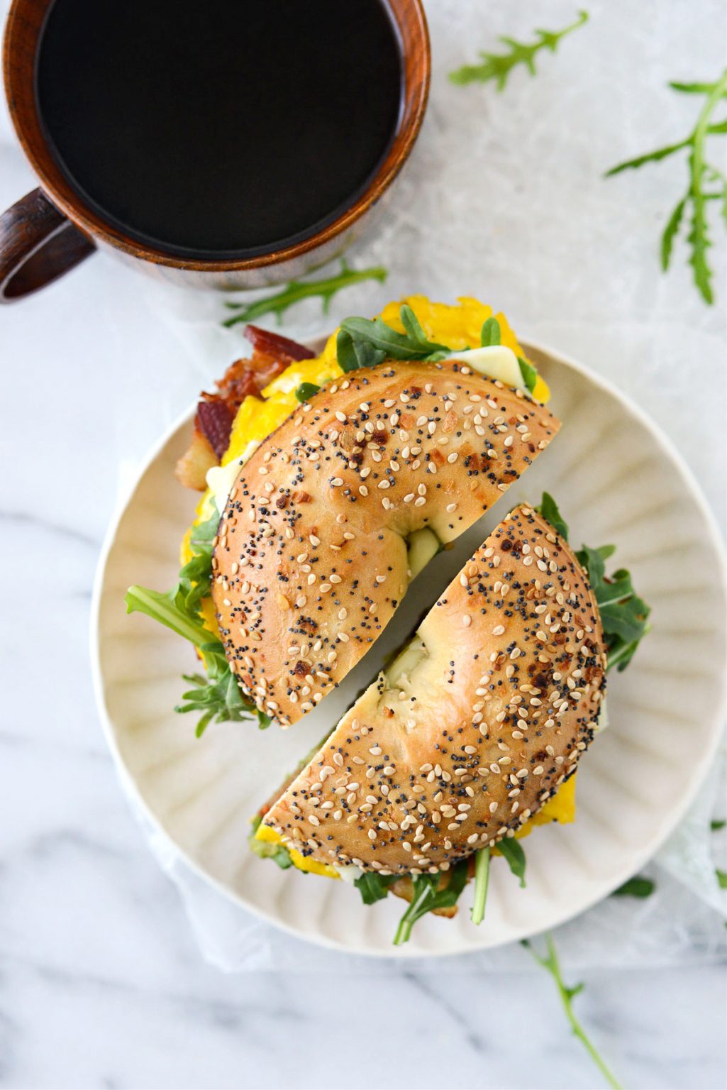 Everything Bagel Breakfast Sandwich Simply Scratch