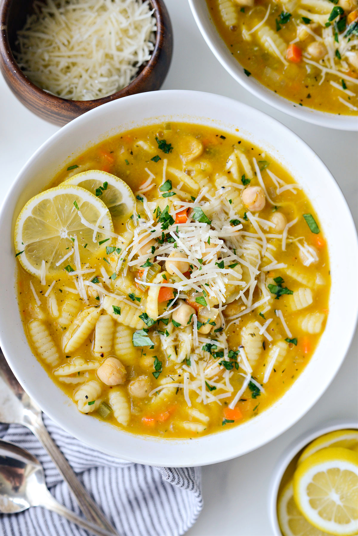 Lemon Chickpea Soup - Simply Scratch