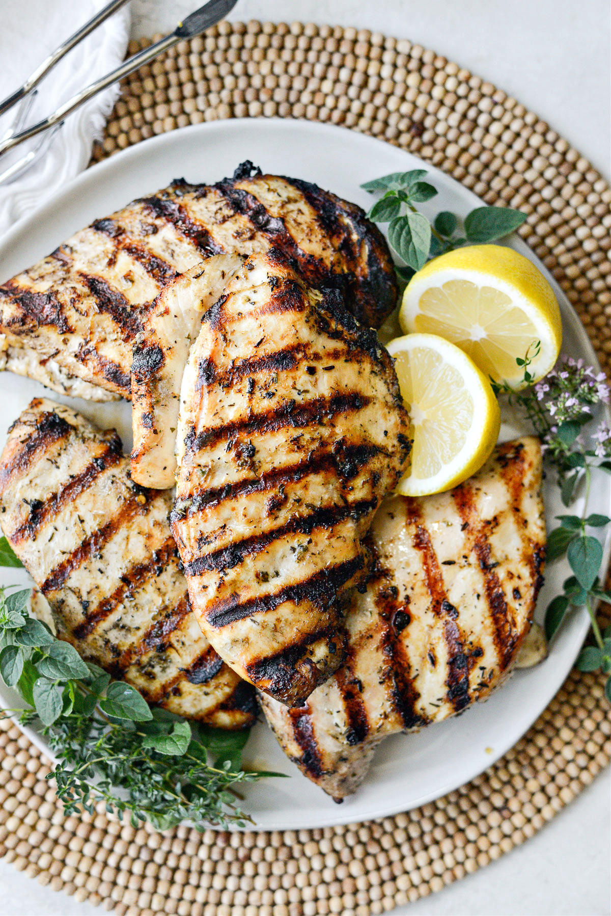 Your Basic Grilled Chicken Marinade - Simply Scratch