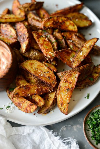 Crispy Potato Wedges - Simply Scratch