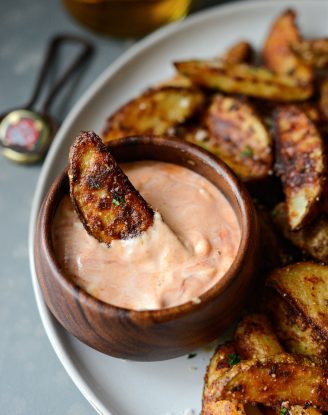 Crispy Potato Wedges