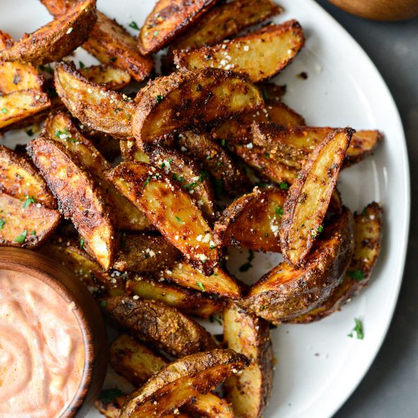 Crispy Potato Wedges - Simply Scratch