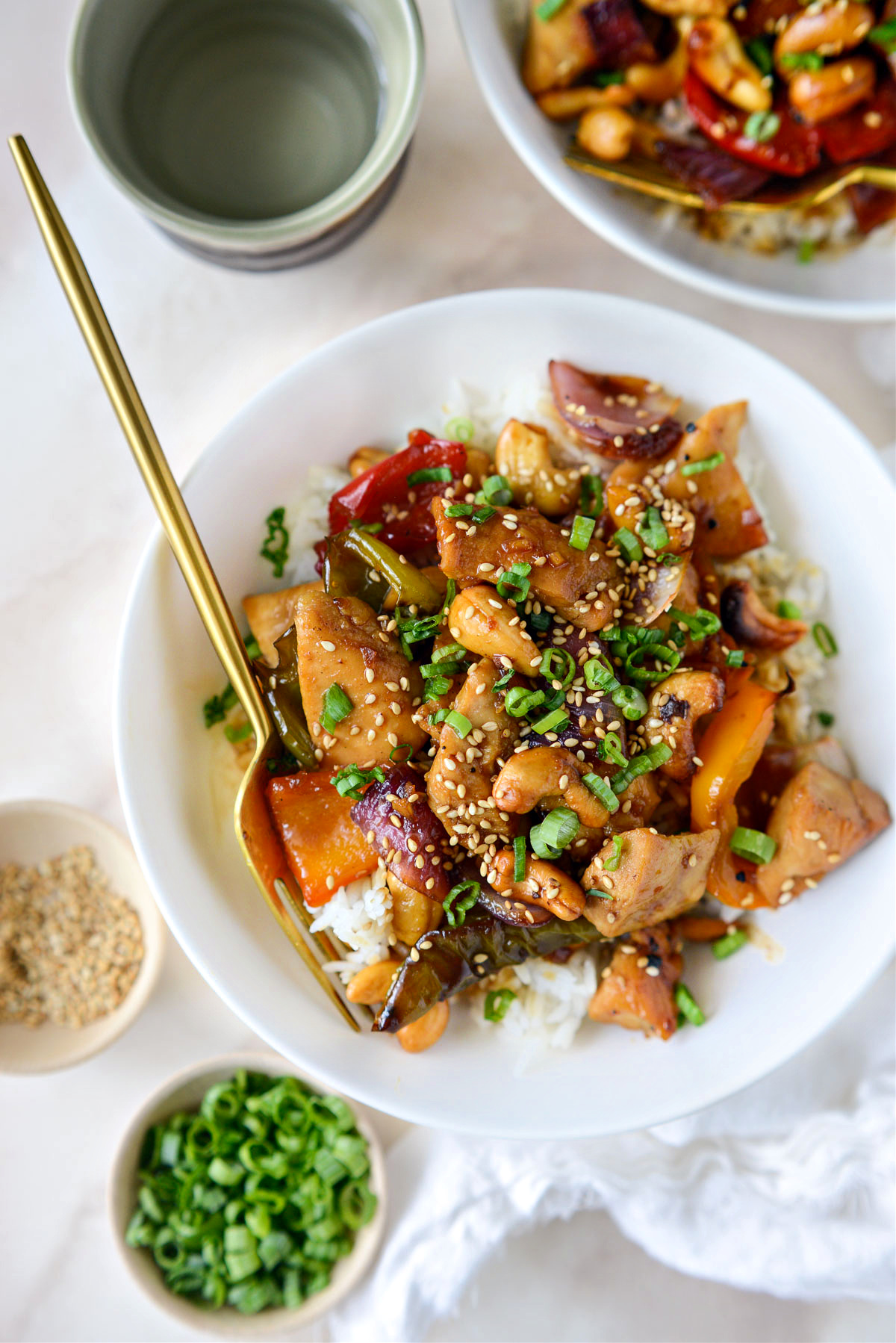 Quick and Easy Sheet Pan Cashew Chicken