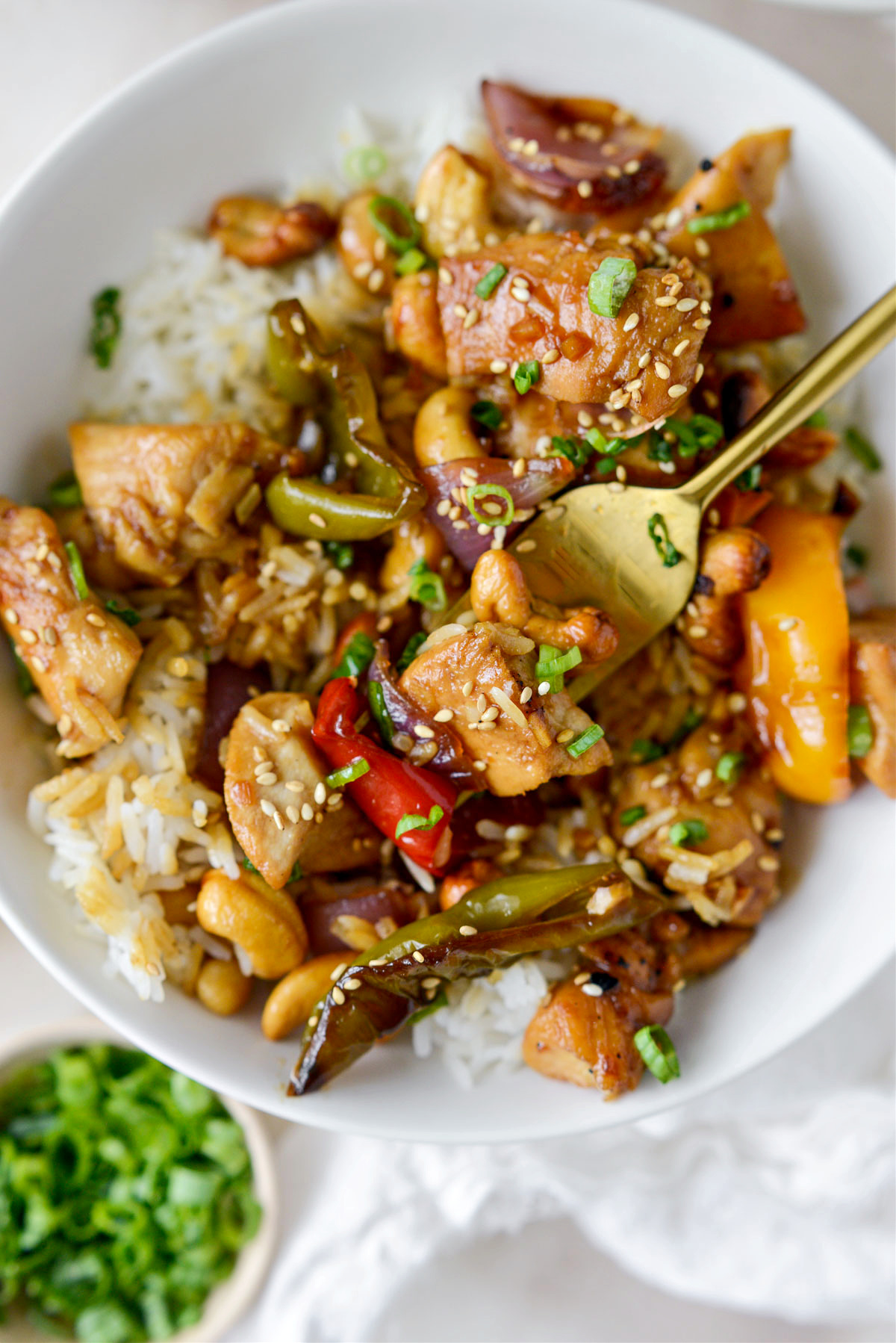 Sheet Pan Cashew Chicken - Simply Scratch