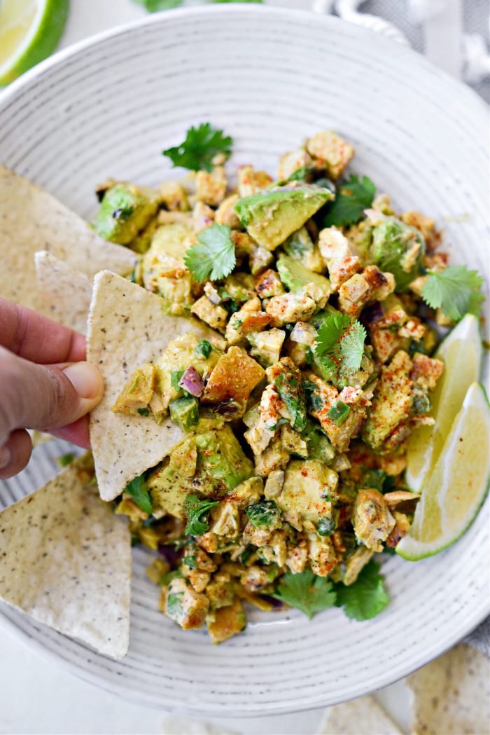 Cilantro-Lime Grilled Chicken Avocado Salad