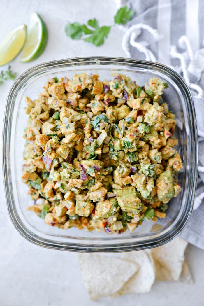 Cilantro-Lime Grilled Chicken Avocado Salad