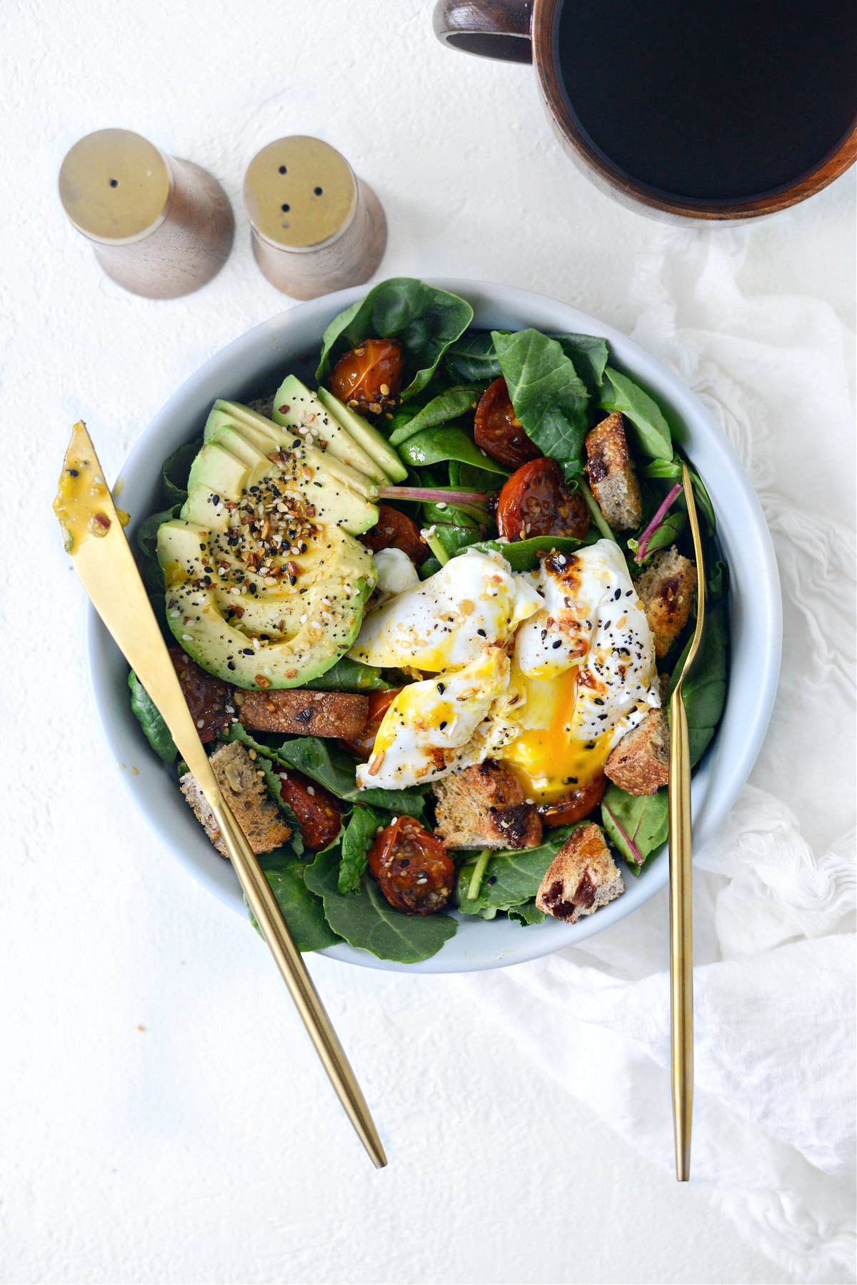 Simple Breakfast Salad - Simply Scratch