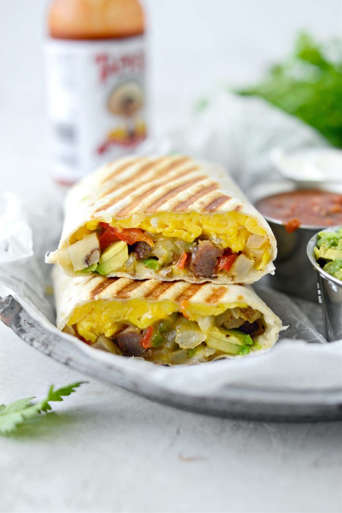 Grilled Breakfast Burritos - Simply Scratch