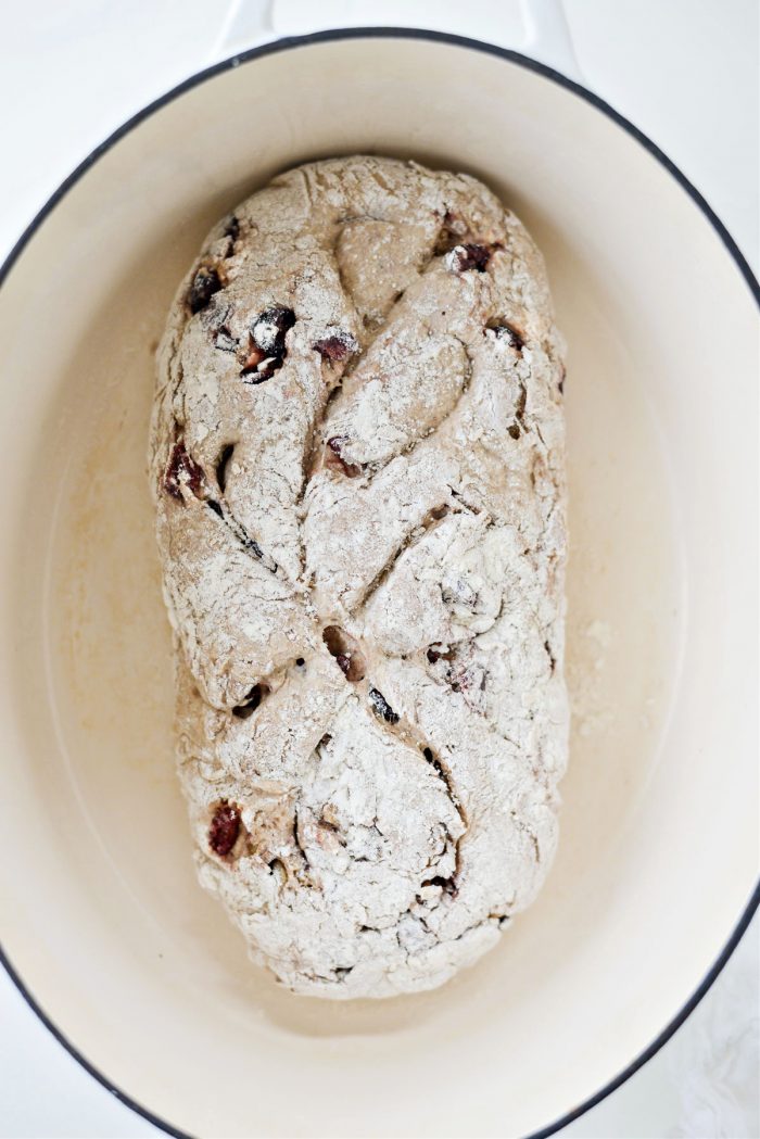 Cranberry Walnut Dutch Oven Bread