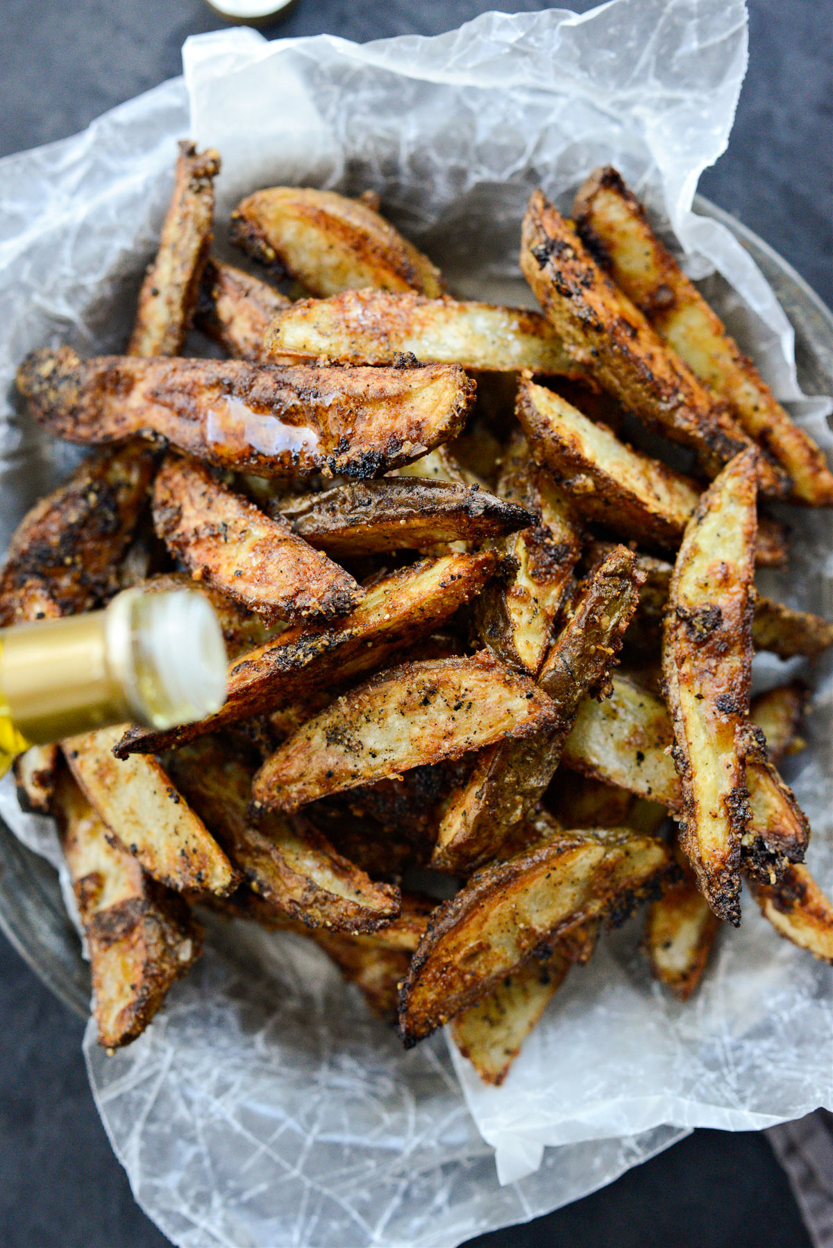 Truffle Parmesan Fries - Simply Scratch