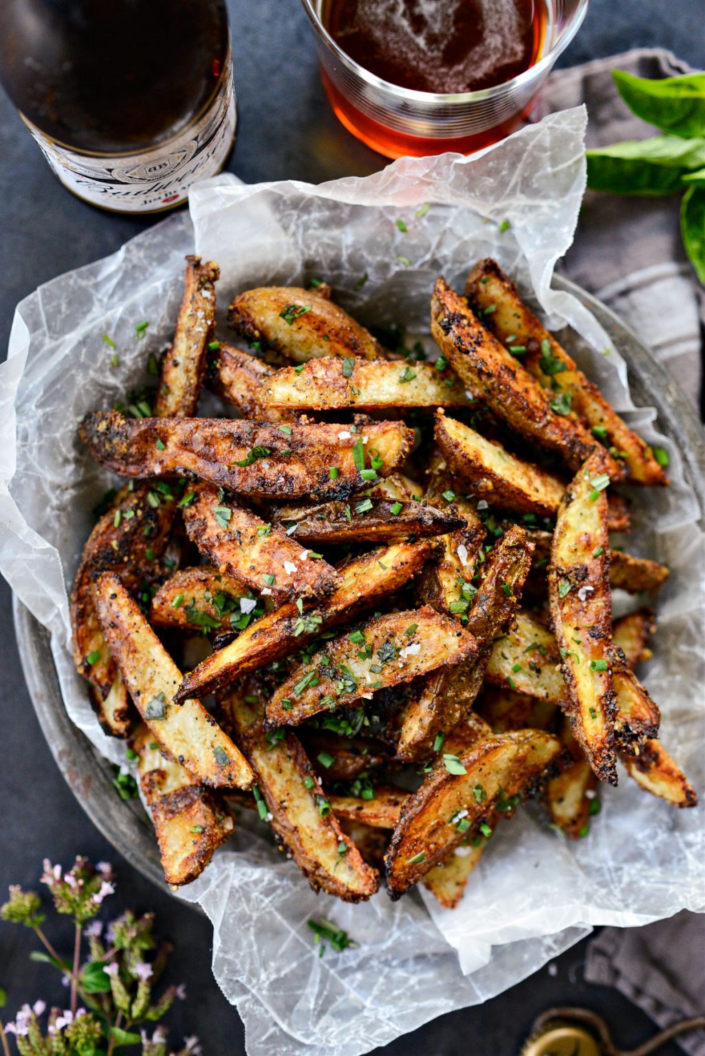 Truffle Parmesan Fries - Simply Scratch