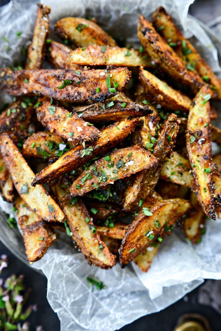 Truffle Parmesan Fries - Simply Scratch