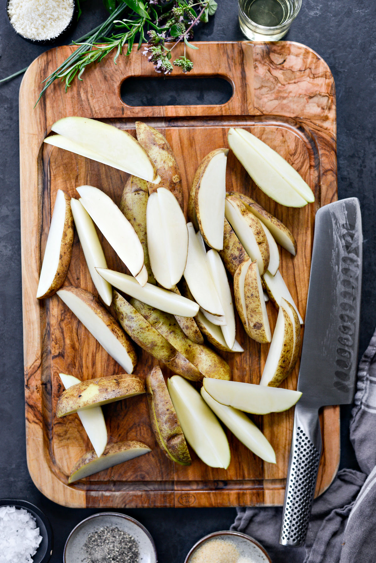 Truffle Parmesan Fries - Simply Scratch