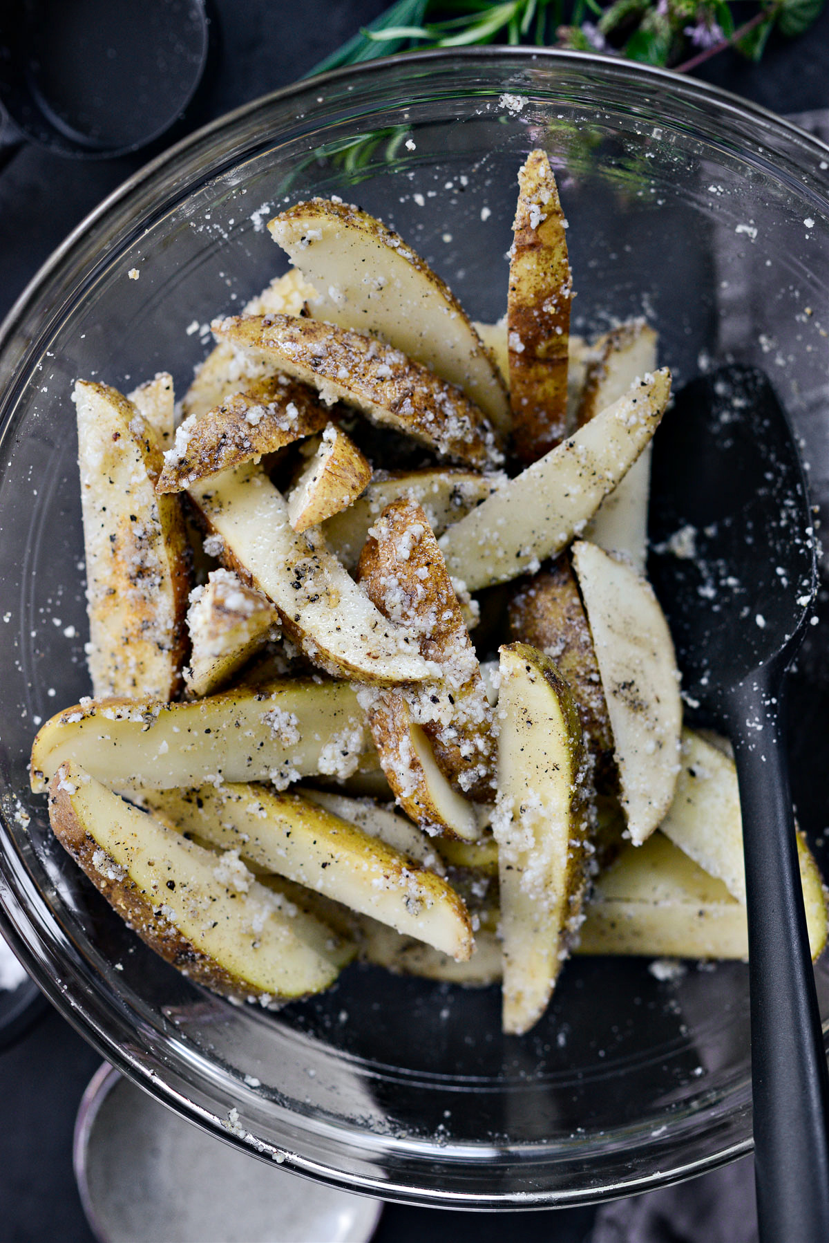 Truffle Parmesan Fries - Simply Scratch