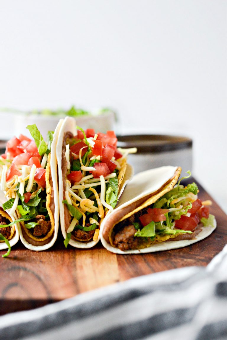 Double Decker Tacos - Simply Scratch