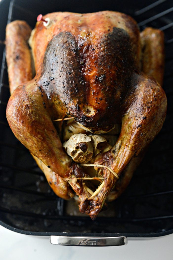 roasted apple herb turkey