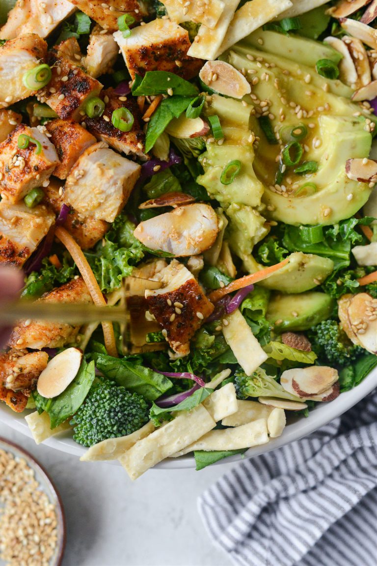 Asian Chicken Broccoli Salad - Simply Scratch