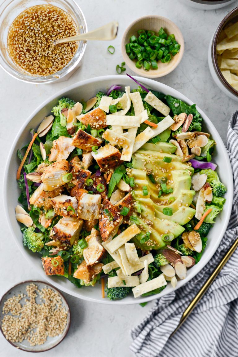 Asian Chicken Broccoli Salad - Simply Scratch