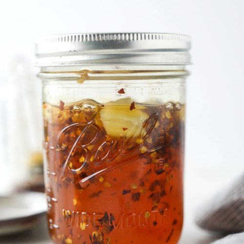 Homemade Garlic Hot Honey Recipe - Simply Scratch