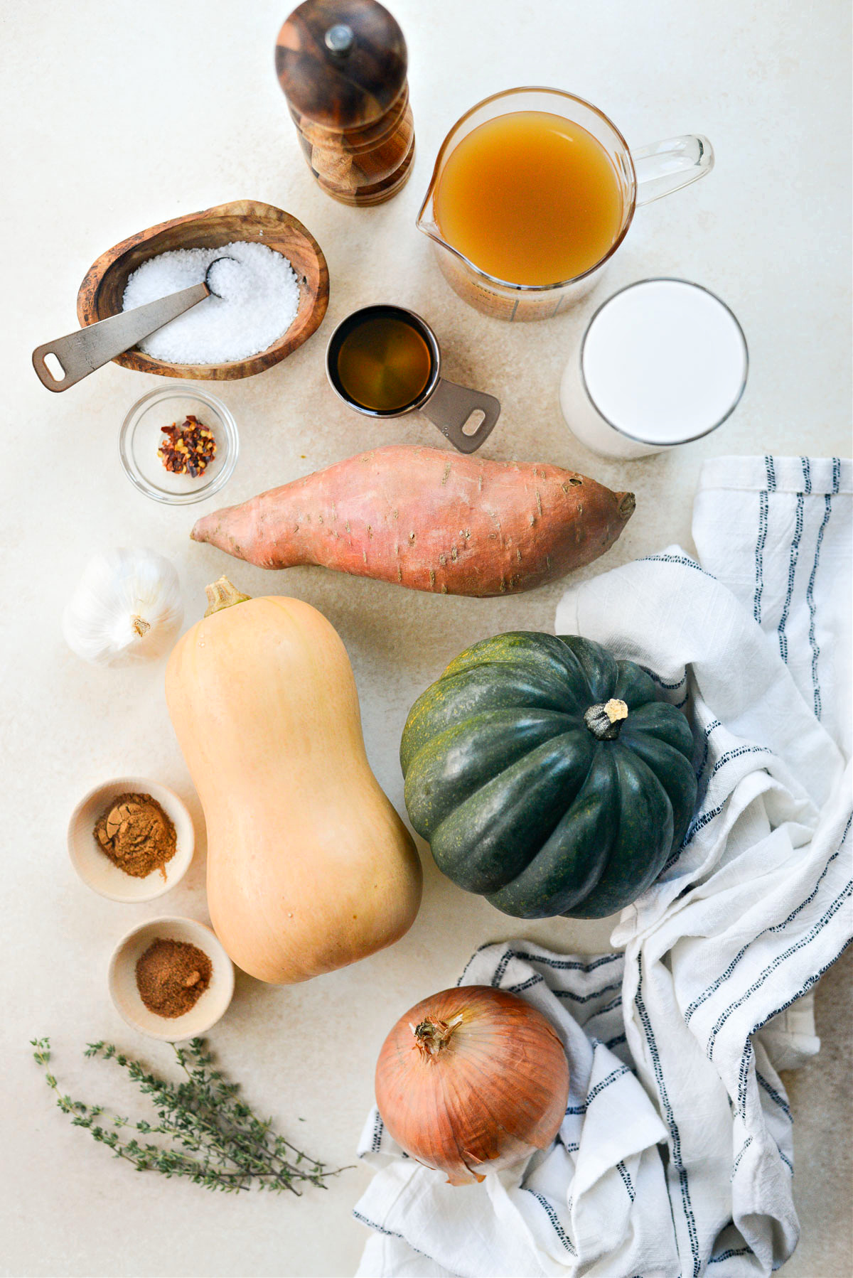 Roasted Sweet Potato Squash Soup - Simply Scratch