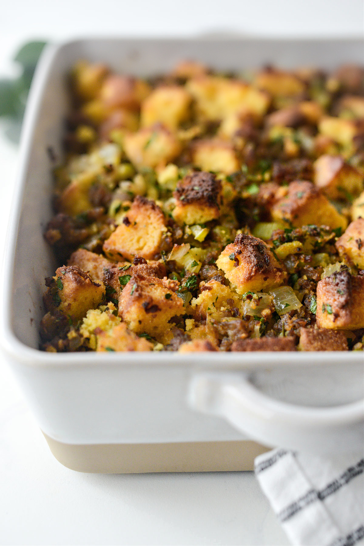 Sausage and Cornbread Dressing - Simply Scratch