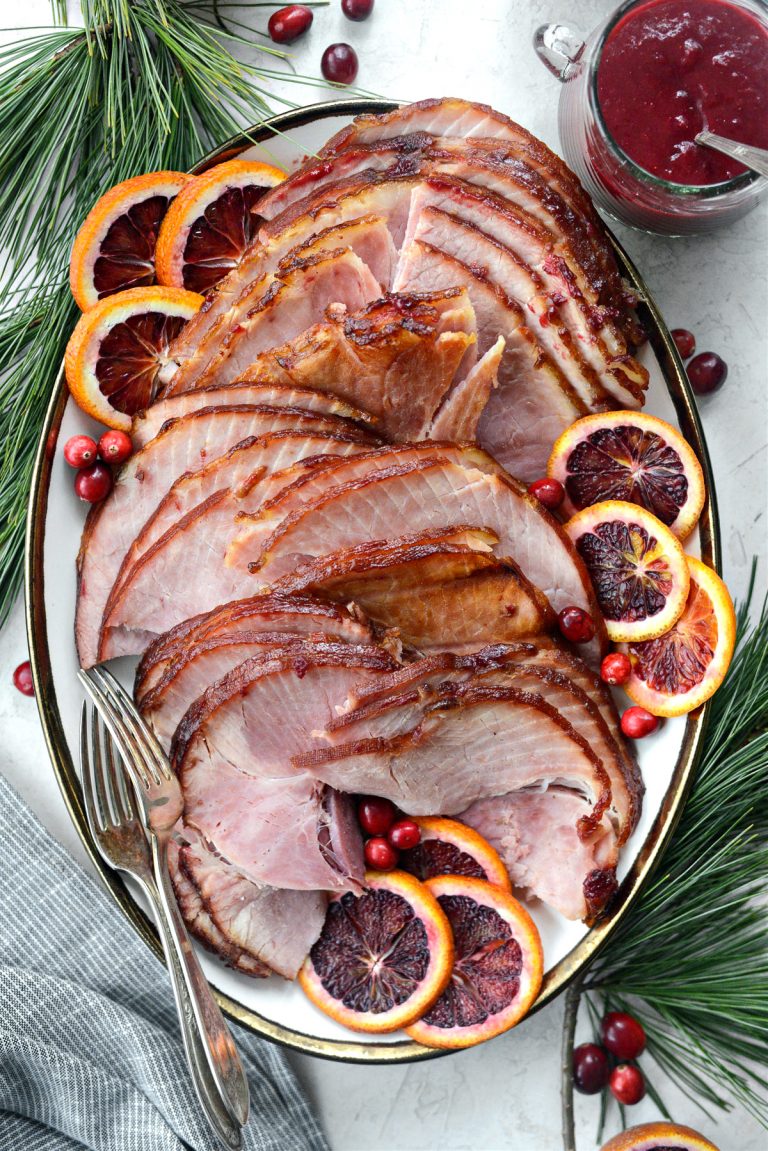 Cranberry Glazed Ham - Simply Scratch