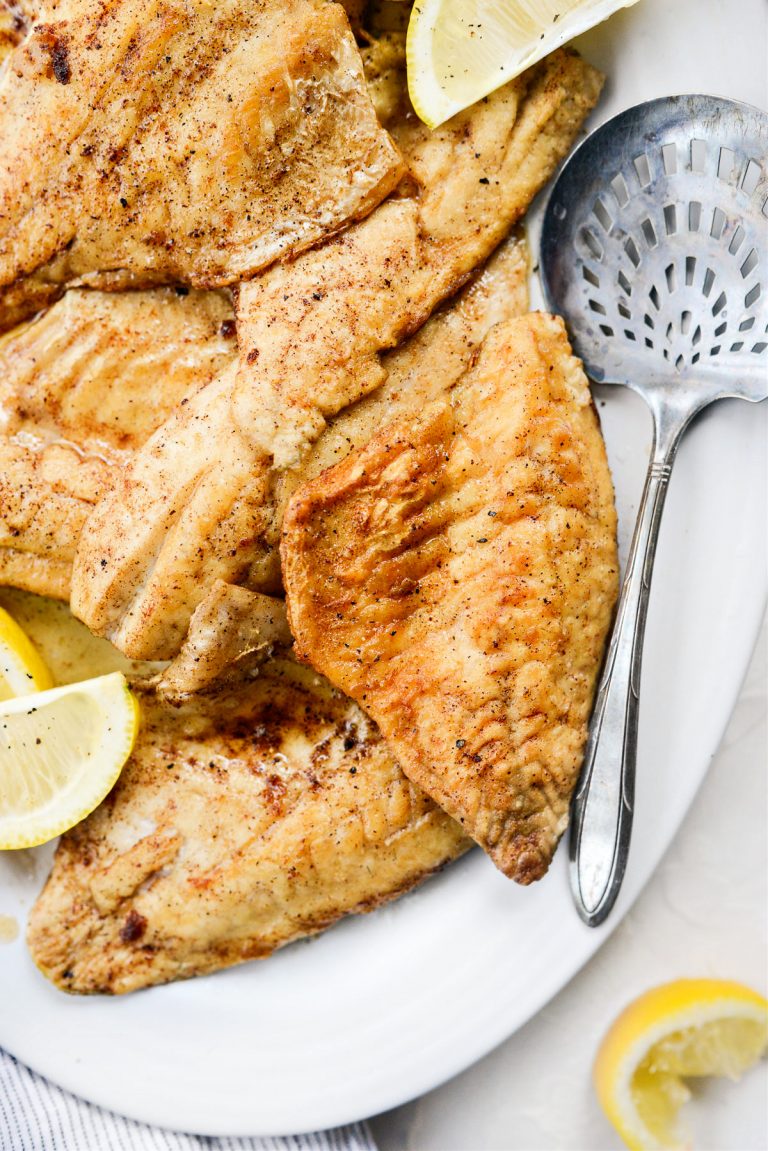 Lemon Brown Butter Perch - Simply Scratch