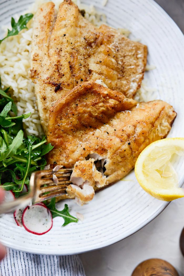 Lemon Brown Butter Perch