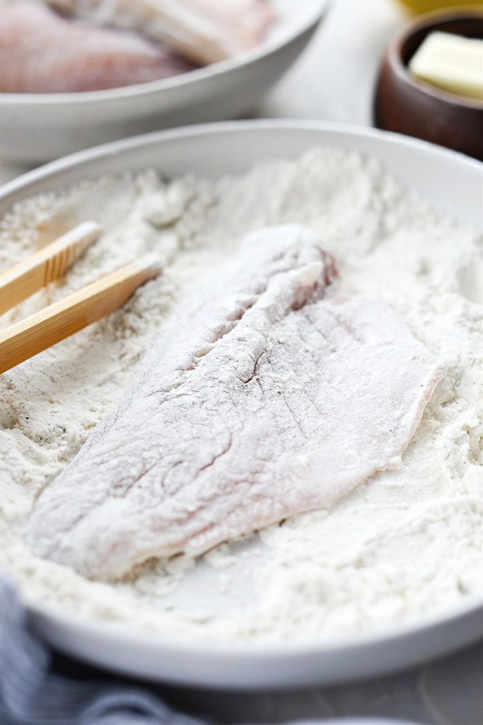 flour on both sides