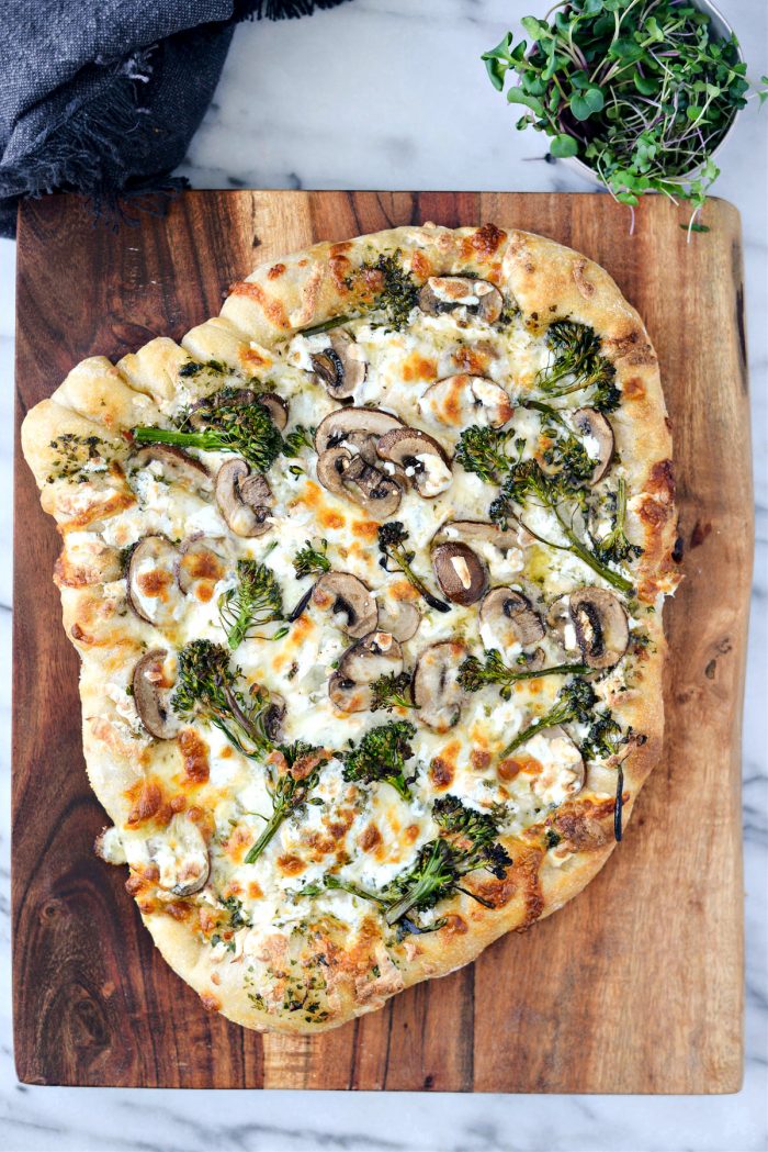 baked Green Forest Pizza