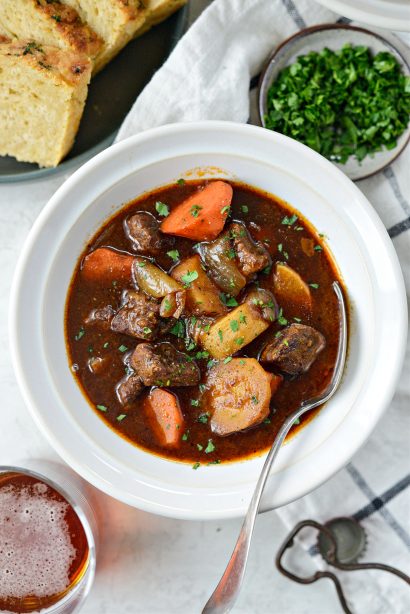 Irish Stout Beef Stew - Simply Scratch