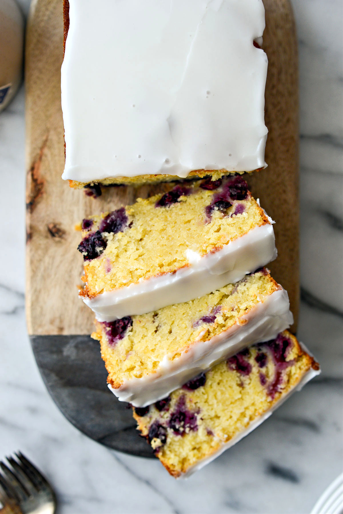 Glazed Mini Pound Cake Loaves (From Scratch!) - Averie Cooks