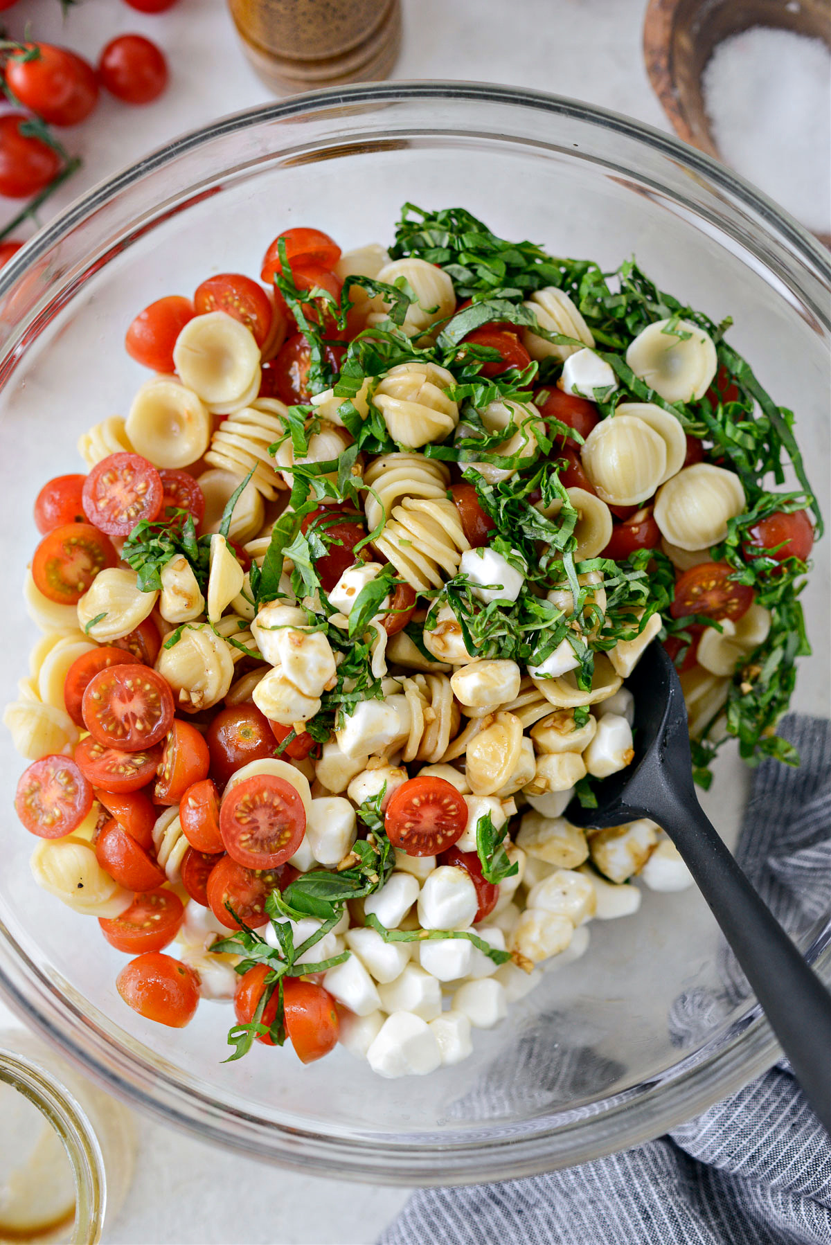 Caprese Pasta Salad - Simply Scratch