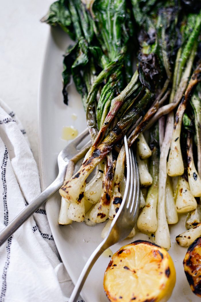 Grilled Ramps Recipe