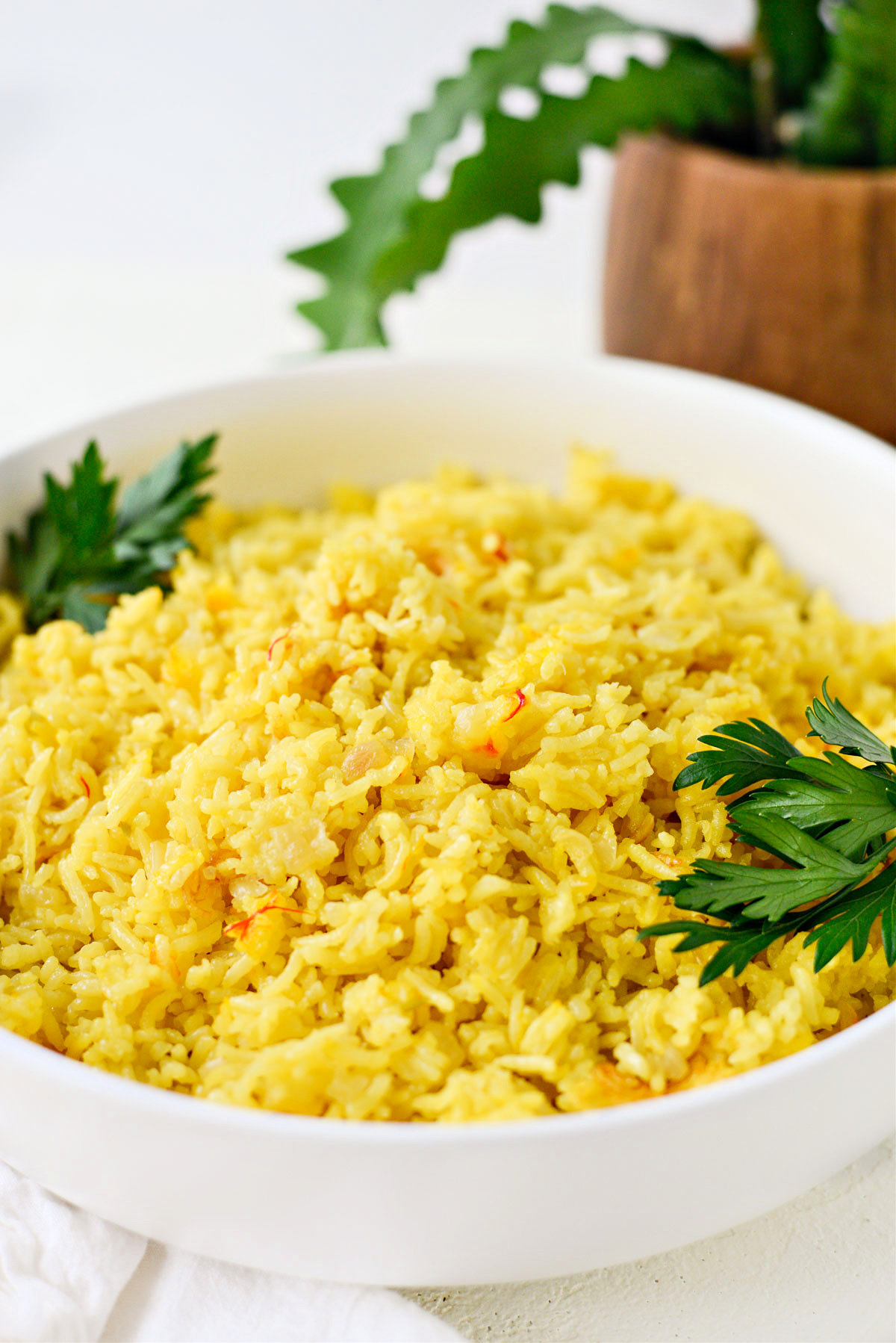 Saffron Rice Recipe - Simply Scratch