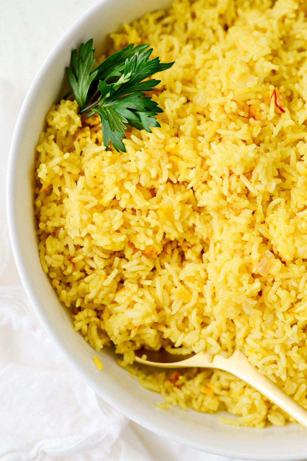 Saffron Rice Recipe - Simply Scratch