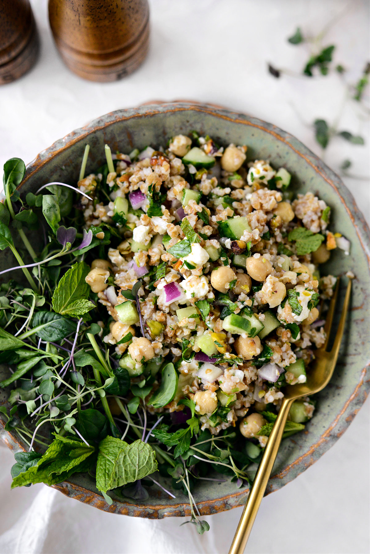 The Jennifer Aniston Salad - Simply Scratch