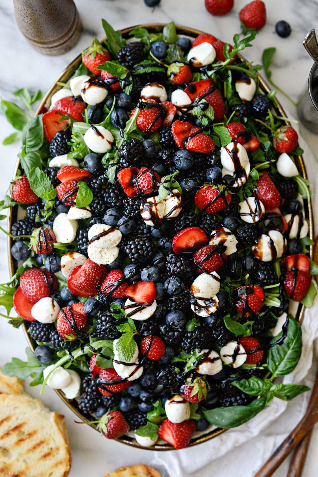 Berry Caprese Salad - Simply Scratch