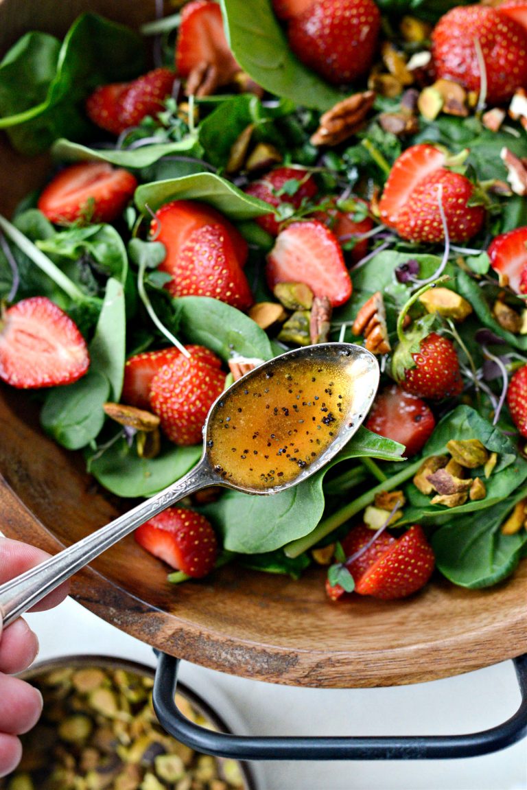 Strawberry Spinach Salad - Simply Scratch