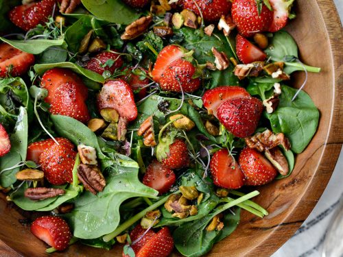 The Best Strawberry Salad Dressing