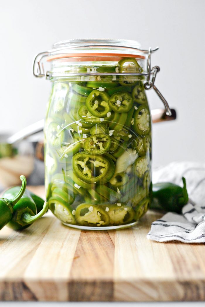 Easy Homemade Pickled Jalapeños - Simply Scratch