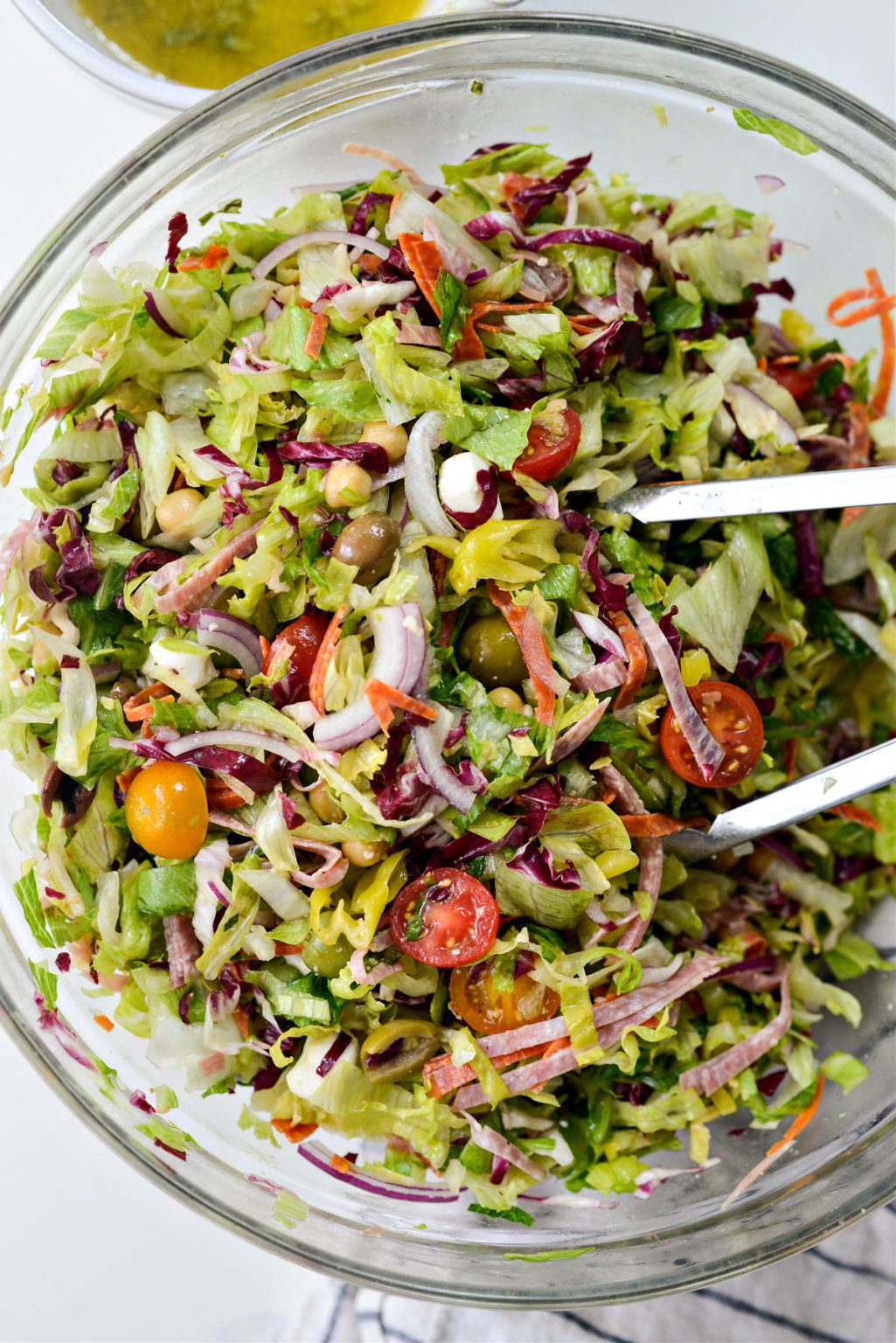 Italian Chopped Salad - Simply Scratch