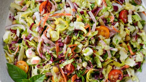 Chopped Chef Salad with Creamy Sweet Onion Dressing • The View